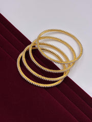 Traditional Ethnic Single Line Pearl Bangle