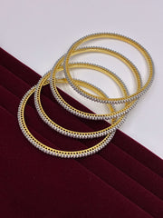 CZ Traditional Single Line Bangle