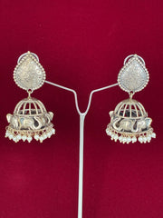 Oxidised Stylish Jhumka Earring