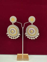 Oxidised Spheric Designer Earring