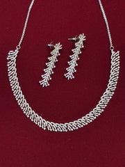 CZ Empress Sequence Necklace Set