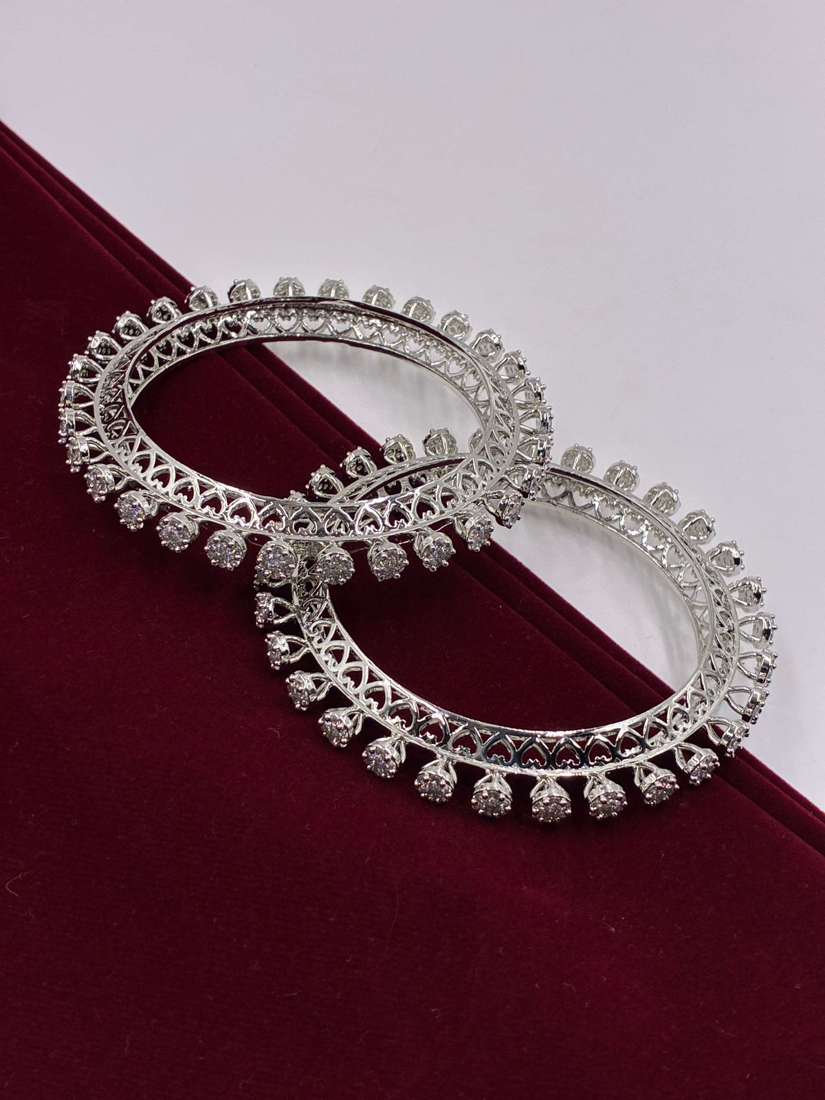 CZ Pacheli Style Bangle