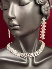 CZ Empress Sequence Necklace Set