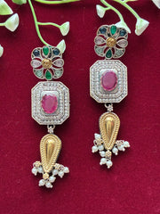 Oxidised Chic Earring