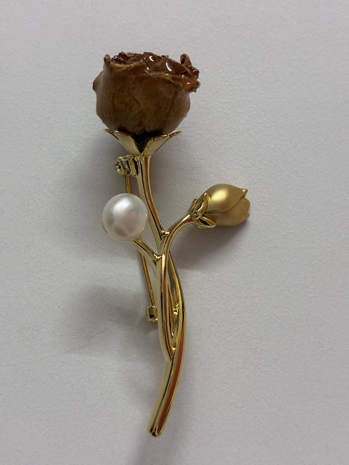 Rose Flower Brooch