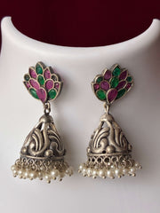 Oxidised Classic Earring