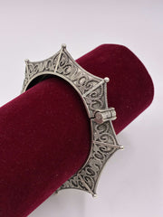 Oxidised Openable Octangle Kada