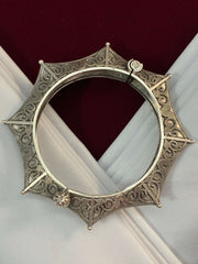 Oxidised Openable Octangle Kada