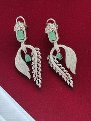 CZ Pastel Green Glorious Earring