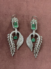 CZ Pastel Green Glorious Earring