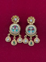 Antique Designer Drop Earring
