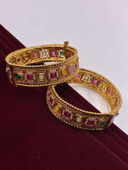 Antique Designer Openable Bangle