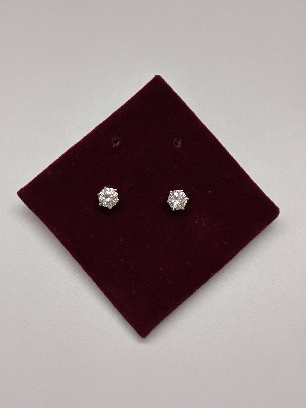 CZ Elite Spark Solitaire Earrings