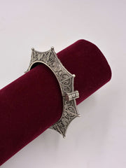 Oxidised Openable Octangle Kada