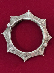 Oxidised Openable Octangle Kada