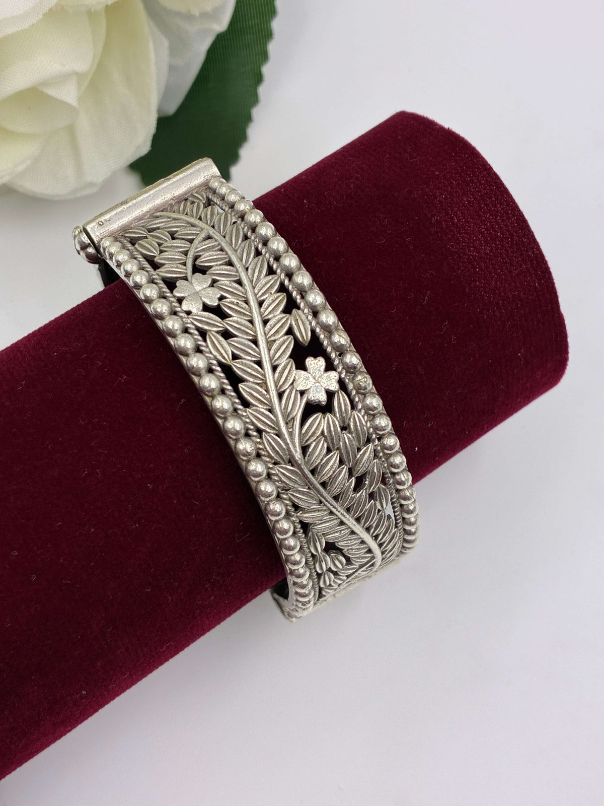 Oxidised Openable Trendy Designer Kada