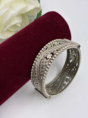 Oxidised Openable Trendy Designer Kada