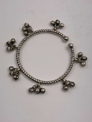 Oxidised Adjustable Ghungroo Kada