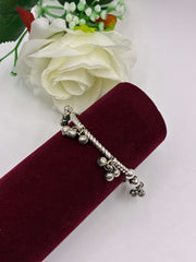 Oxidised Adjustable Ghungroo Kada